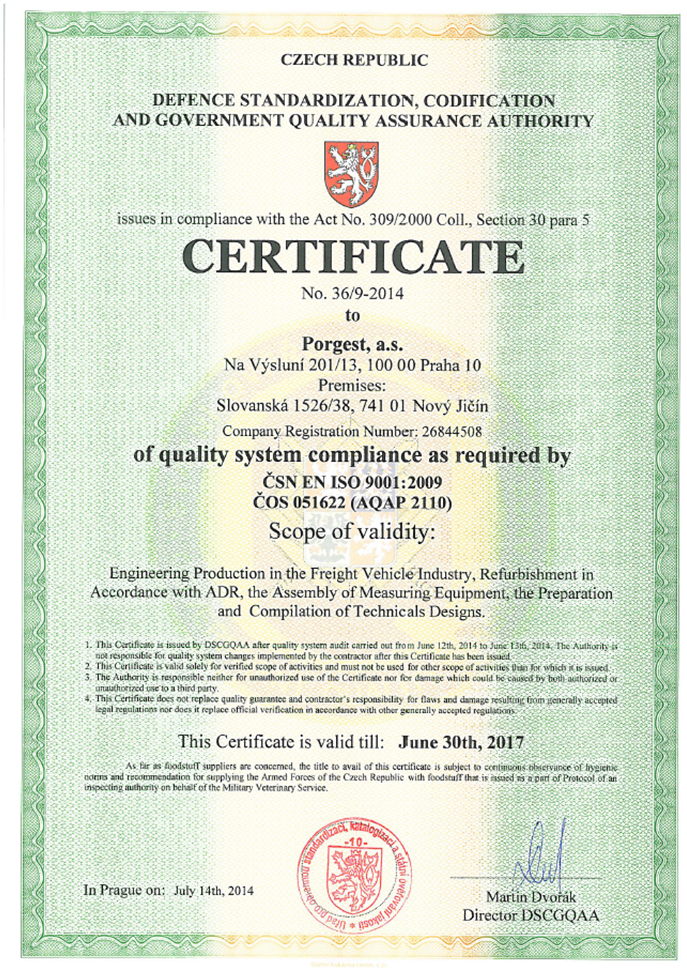 Certificate eng
