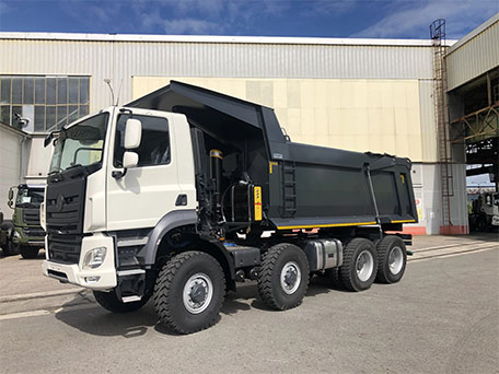 Hydraulická korba TATRA 8x8