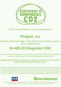 certifik&aacute;t Clean Advantage&reg; 2024